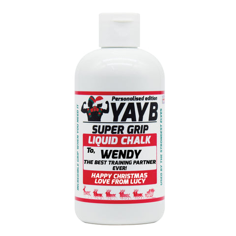 YAYB Liquid Chalk Personalised 250ml Christmas