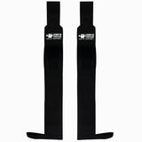YAYB Power Wrist Wraps (Pair) Heavy Gauge 3mm Powerlifting, Strongman