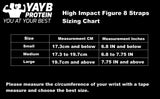 YAYB High Impact Figure 8 Deadlift Straps (Made With Seat Belt Material)