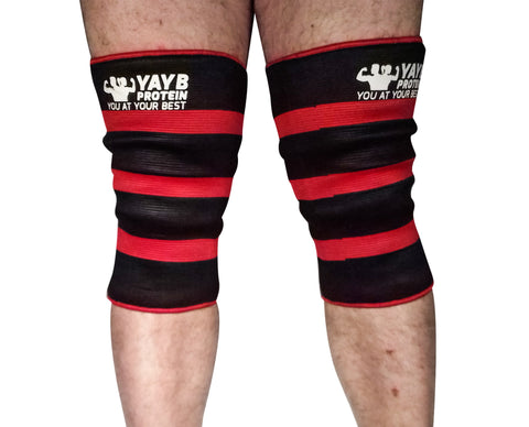 YAYB Protein Triple Ply Knee Sleeves (pair) War Series