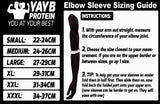 YAYB Power Elbow Sleeves 7mm (pair) Extreme Heavy Duty