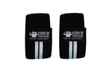 YAYB Pro Knee Wraps Heavy Duty For Powerlifting /Strongman (Pair)